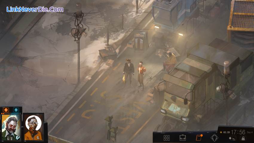 Hình ảnh trong game Disco Elysium (screenshot)