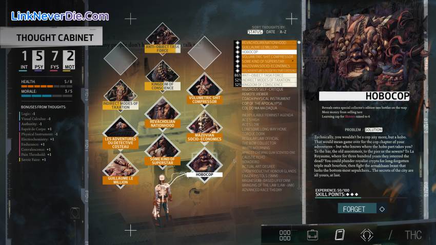 Hình ảnh trong game Disco Elysium (screenshot)