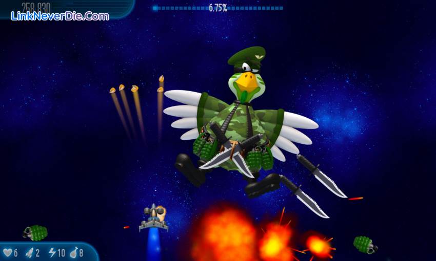 Hình ảnh trong game Chicken Invaders 5: Cluck of the Dark Side (screenshot)