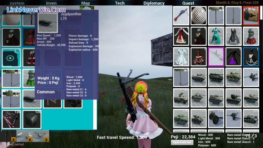 Hình ảnh trong game Girls' civilization (screenshot)