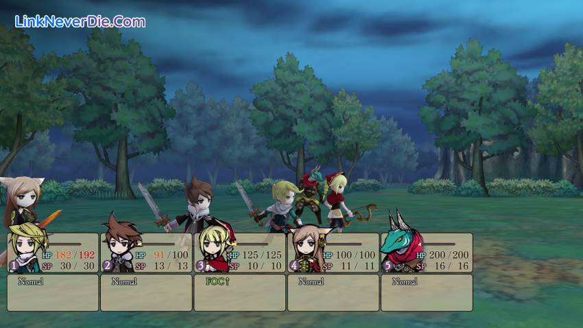 Hình ảnh trong game The Alliance Alive (screenshot)