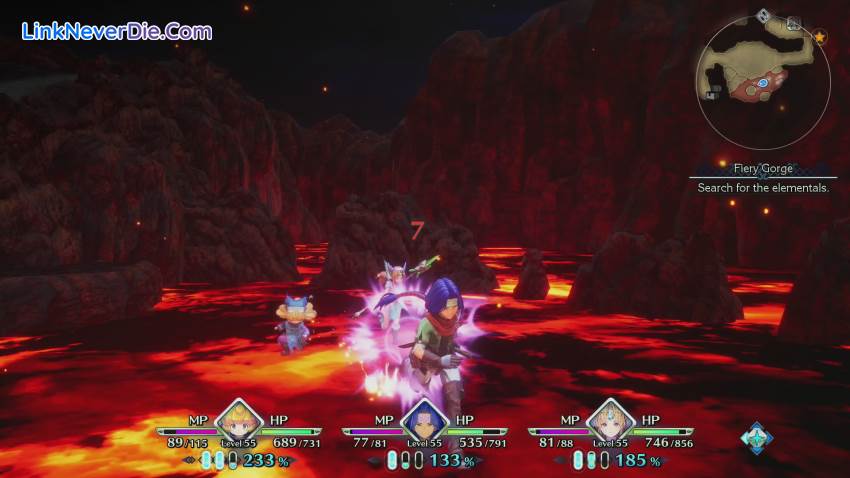 Hình ảnh trong game Trials of Mana (screenshot)