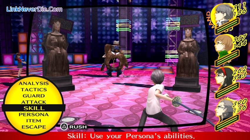 Hình ảnh trong game Persona 4 Golden (screenshot)