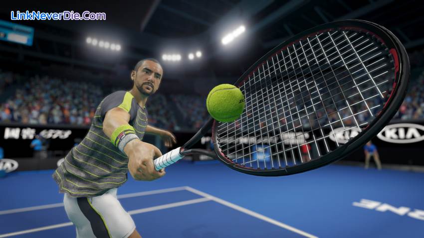 Hình ảnh trong game AO Tennis 2 (screenshot)