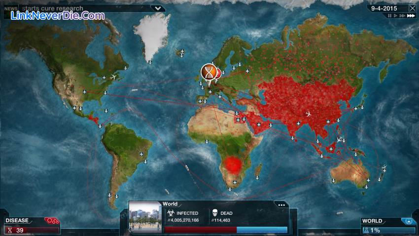 Hình ảnh trong game Plague Inc: Evolved (screenshot)