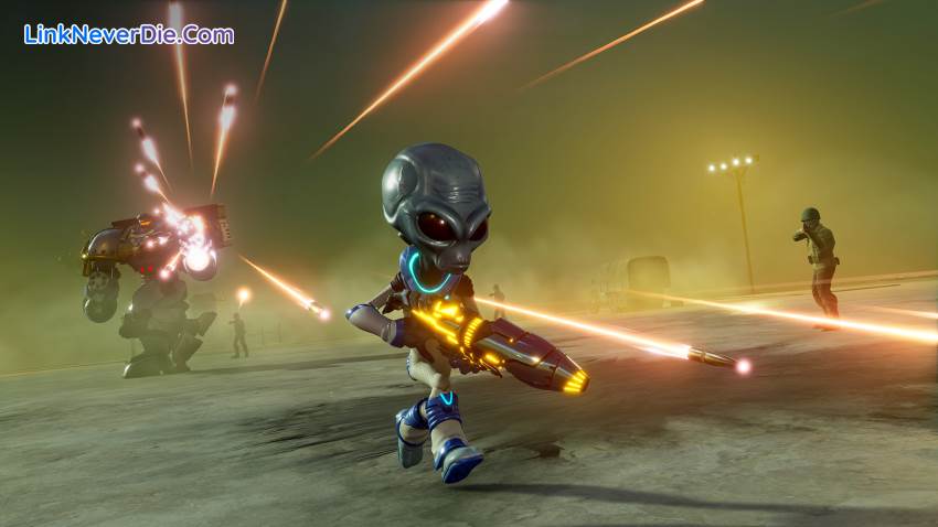 Hình ảnh trong game Destroy All Humans! (screenshot)