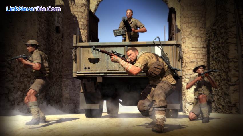 Hình ảnh trong game Sniper Elite 3 (screenshot)