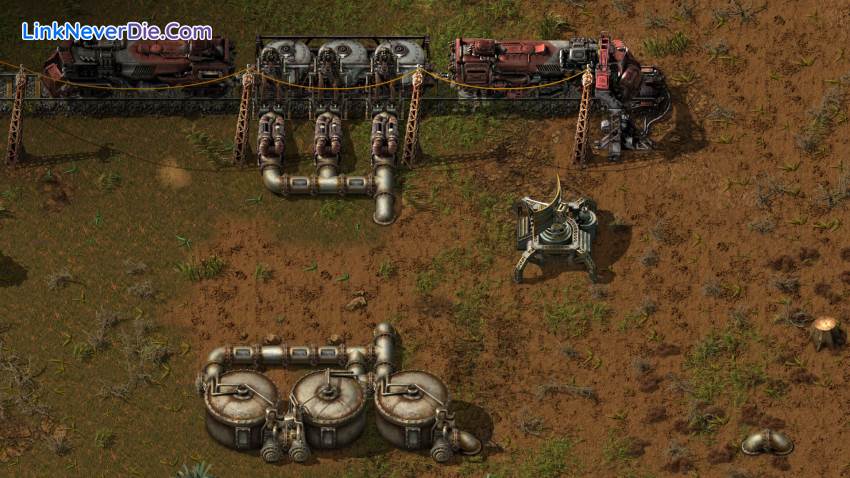 Hình ảnh trong game Factorio (screenshot)