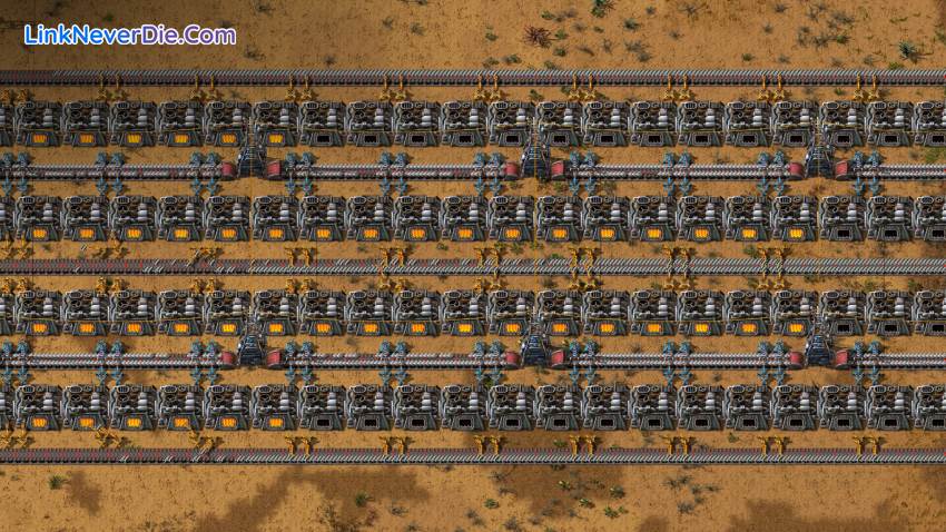 Hình ảnh trong game Factorio (screenshot)