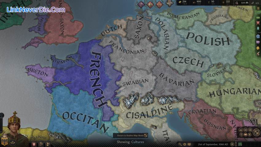 Hình ảnh trong game Crusader Kings III (screenshot)