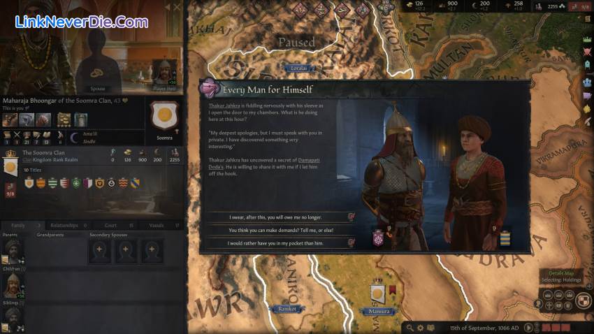 Hình ảnh trong game Crusader Kings III (screenshot)