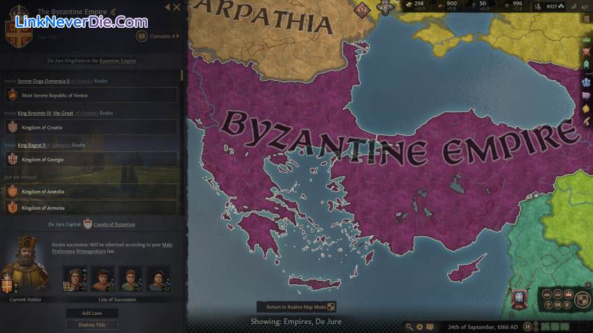 Hình ảnh trong game Crusader Kings III (screenshot)