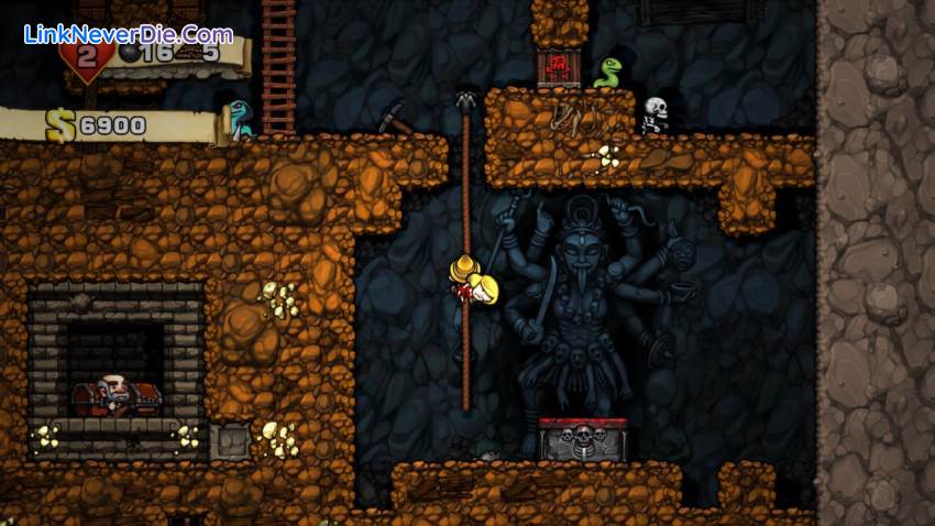 Hình ảnh trong game Spelunky (screenshot)