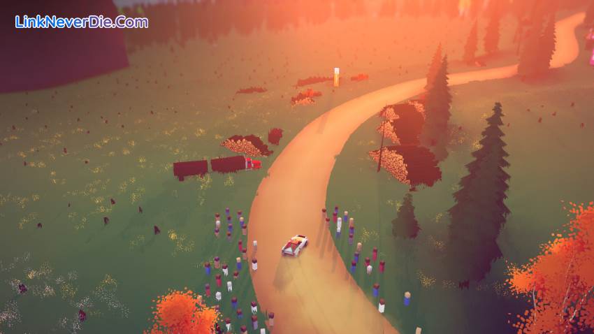 Hình ảnh trong game art of rally (screenshot)