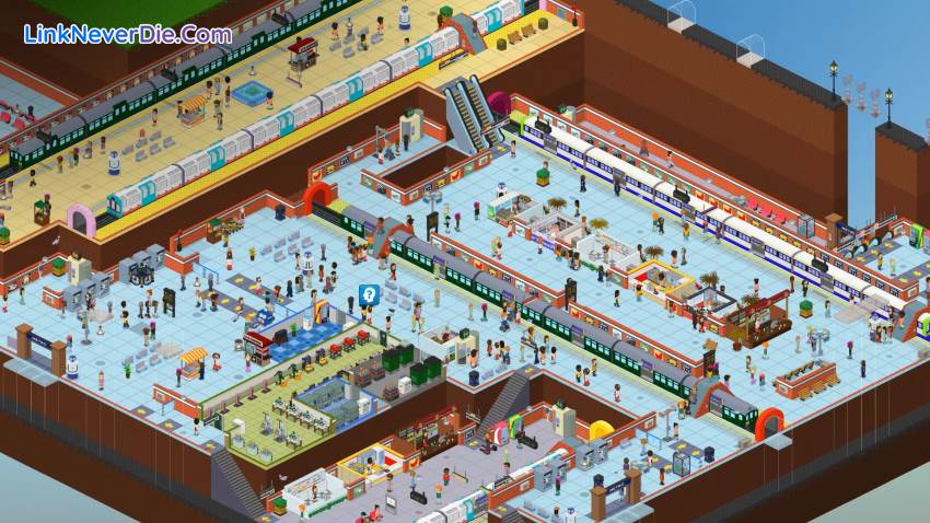 Hình ảnh trong game Overcrowd: A Commute 'Em Up (screenshot)