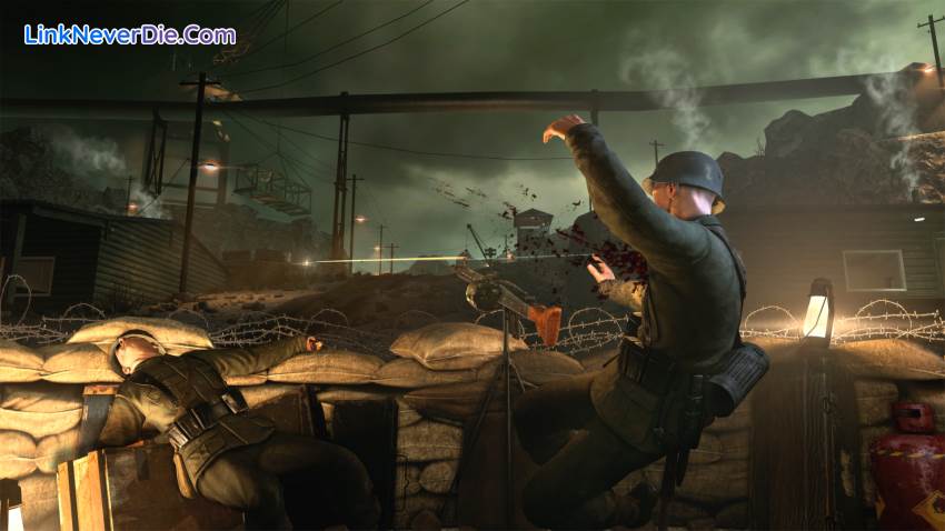 Hình ảnh trong game Sniper Elite V2 (screenshot)