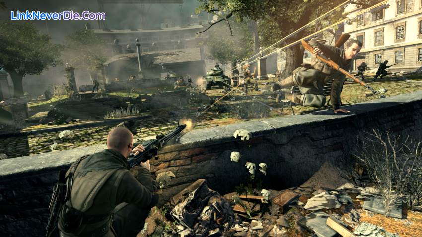 Hình ảnh trong game Sniper Elite V2 (screenshot)