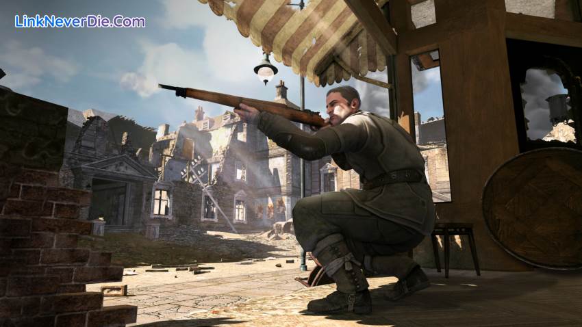 Hình ảnh trong game Sniper Elite V2 (screenshot)