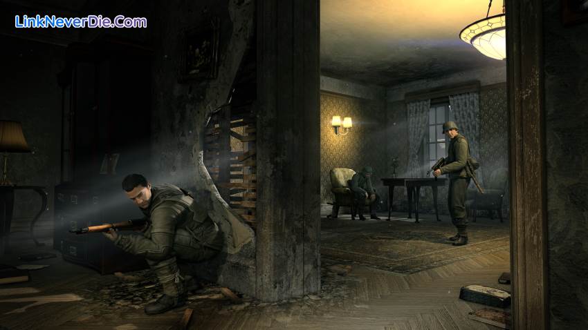 Hình ảnh trong game Sniper Elite V2 (screenshot)