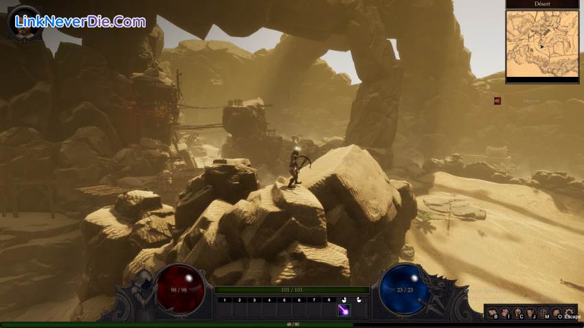 Hình ảnh trong game Ortharion project (screenshot)