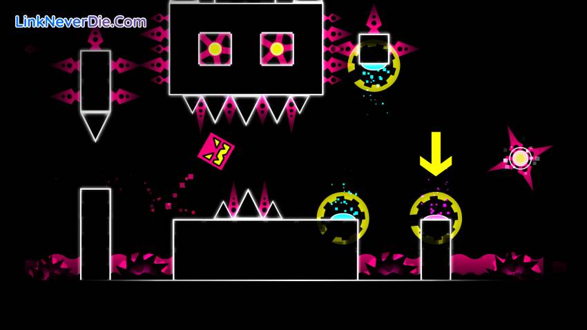 Hình ảnh trong game Geometry Dash (screenshot)