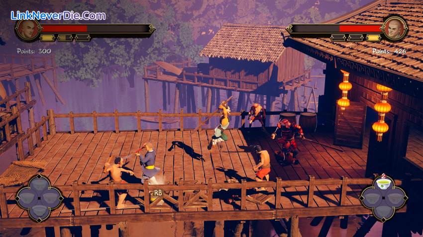 Hình ảnh trong game 9 Monkeys of Shaolin (screenshot)