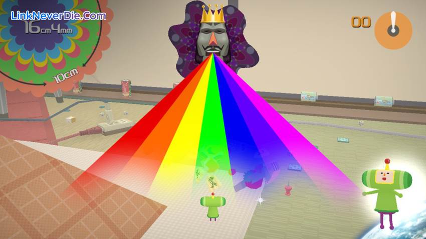 Hình ảnh trong game Katamari Damacy REROLL (screenshot)