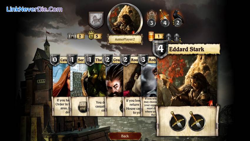 Hình ảnh trong game A Game of Thrones: The Board Game (screenshot)