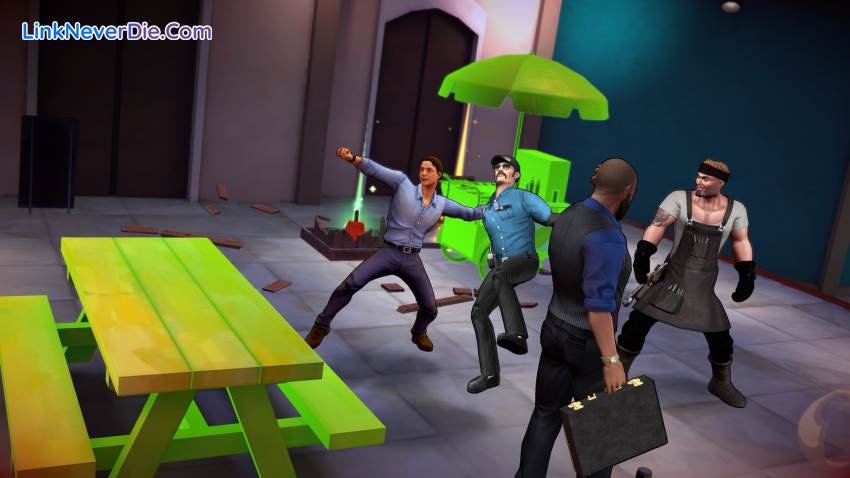 Hình ảnh trong game Cobra Kai: The Karate Kid Saga Continues (screenshot)