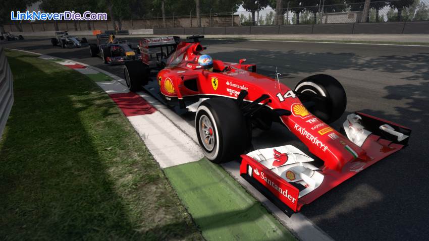 Hình ảnh trong game F1 2014 (screenshot)