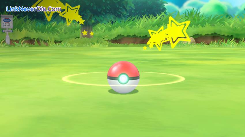 Hình ảnh trong game Pokemon: Let’s Go, Pikachu and Eevee! (screenshot)