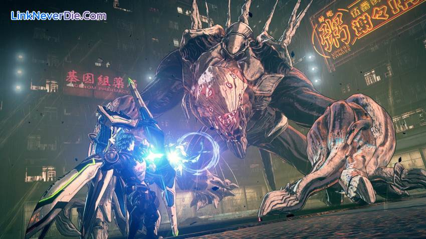 Hình ảnh trong game Astral Chain (screenshot)