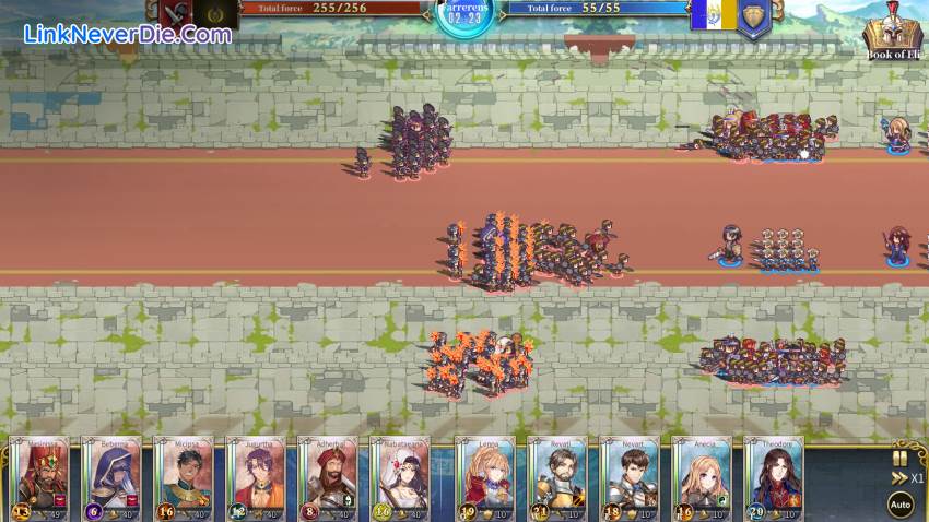 Hình ảnh trong game The Heroic Legend of Eagarlnia (screenshot)