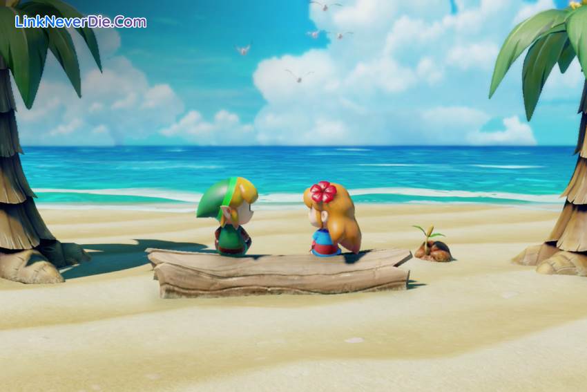 Hình ảnh trong game The Legend of Zelda: Link’s Awakening (screenshot)