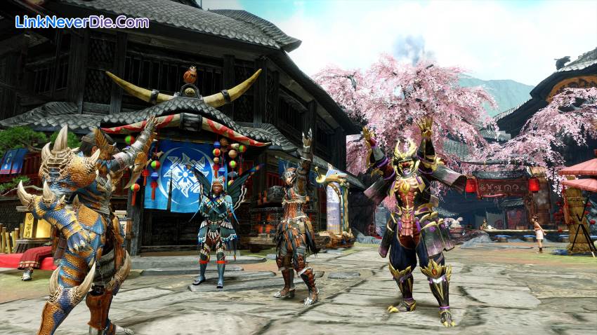 Hình ảnh trong game Monster Hunter Rise (screenshot)