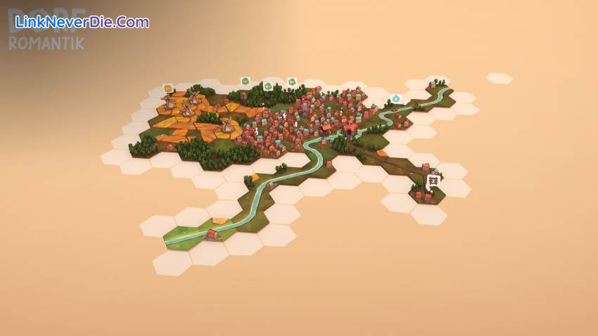 Hình ảnh trong game Dorfromantik (screenshot)