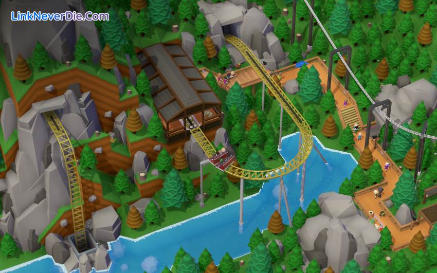 Hình ảnh trong game Parkitect (screenshot)