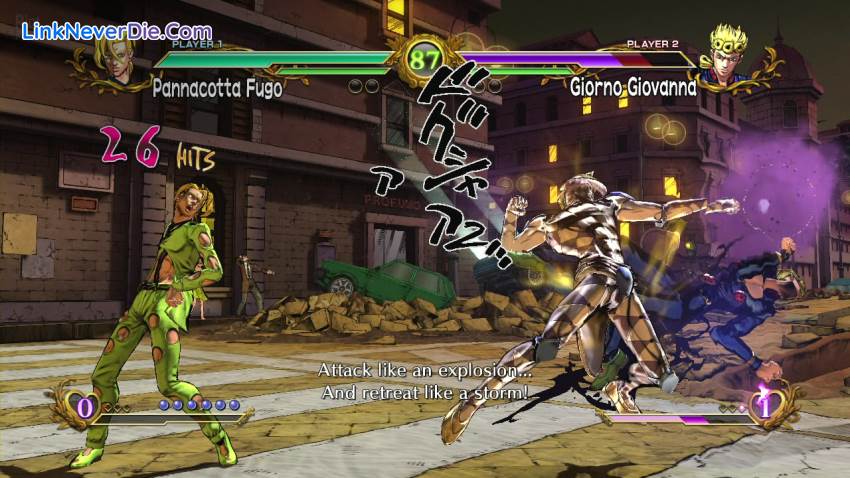 Hình ảnh trong game JoJo's Bizarre Adventure: All Star Battle (screenshot)