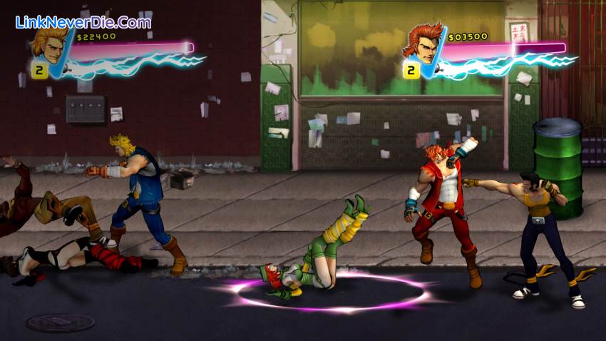 Hình ảnh trong game Double Dragon: Neon (screenshot)