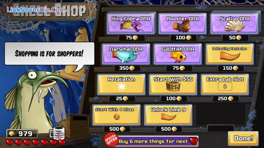 Hình ảnh trong game Octogeddon (screenshot)