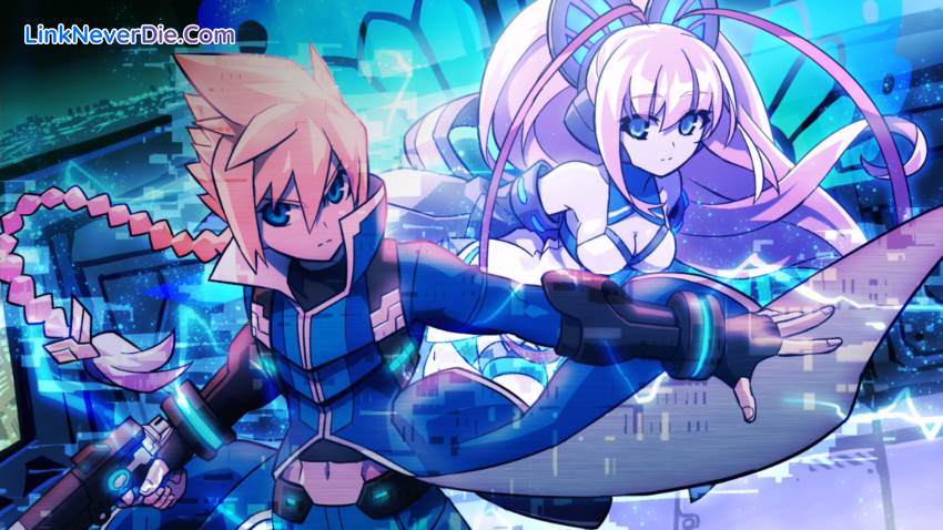 Hình ảnh trong game Azure Striker Gunvolt 2 (screenshot)