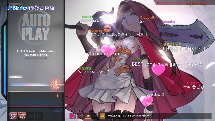 Hình ảnh trong game DJMAX RESPECT V (screenshot)