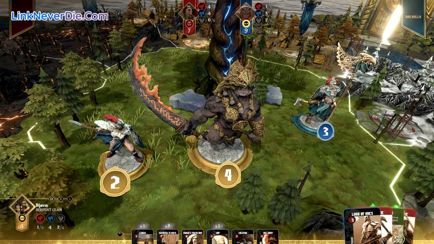 Hình ảnh trong game Blood Rage: Digital Edition (screenshot)