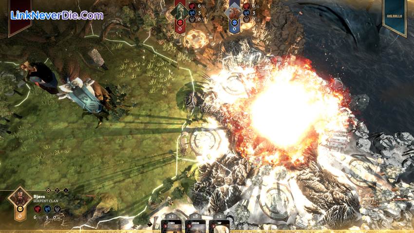 Hình ảnh trong game Blood Rage: Digital Edition (screenshot)