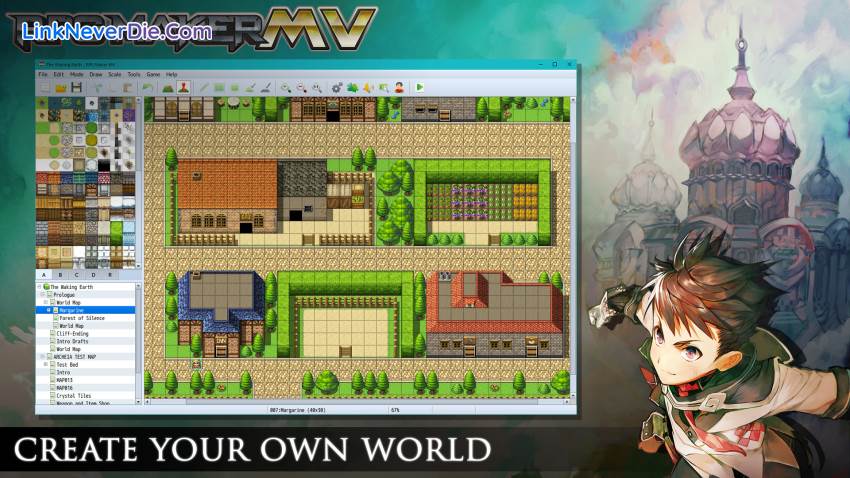 Hình ảnh trong game RPG Maker MV (screenshot)