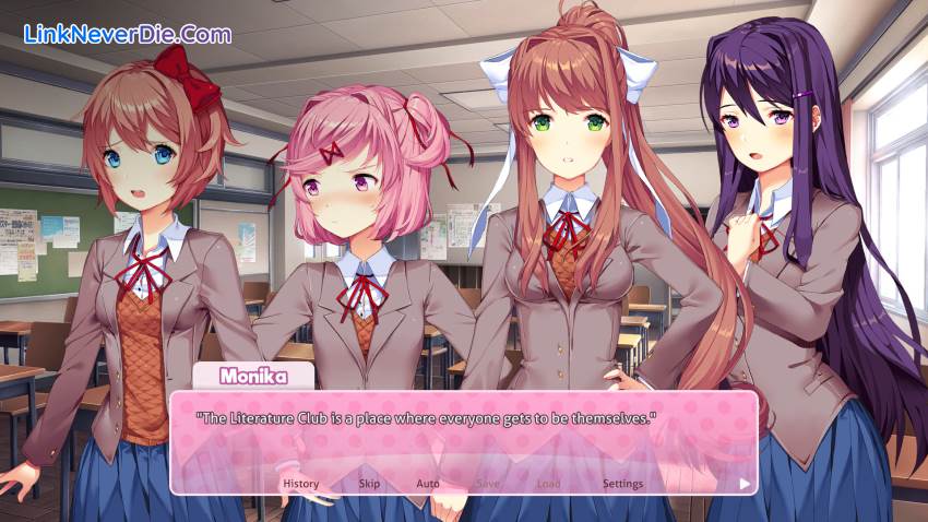 Hình ảnh trong game Doki Doki Literature Club Plus! (screenshot)