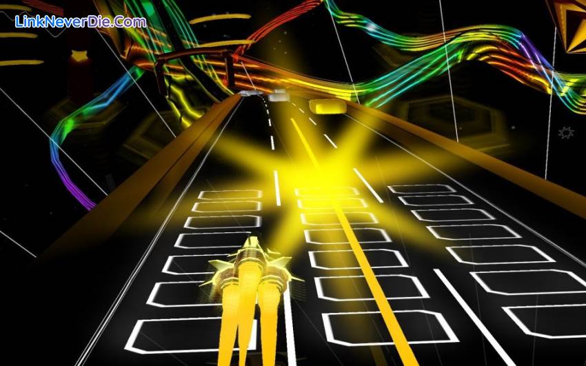 Hình ảnh trong game Audiosurf (screenshot)