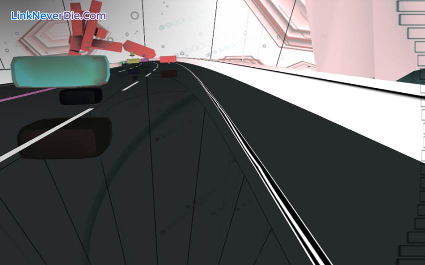 Hình ảnh trong game Audiosurf (screenshot)