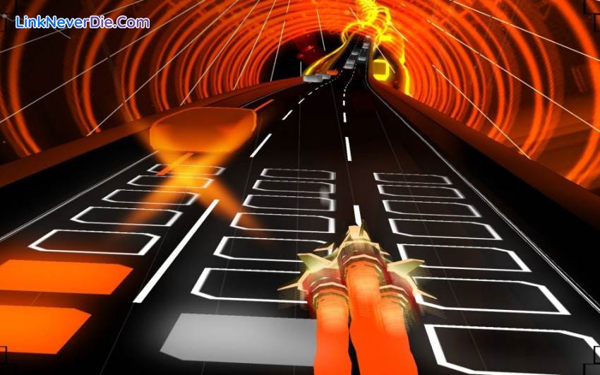 Hình ảnh trong game Audiosurf (screenshot)