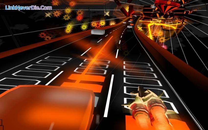 Hình ảnh trong game Audiosurf (screenshot)